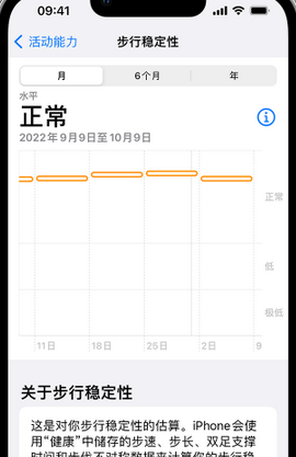 莒南iPhone手机维修如何在iPhone开启'步行稳定性通知'