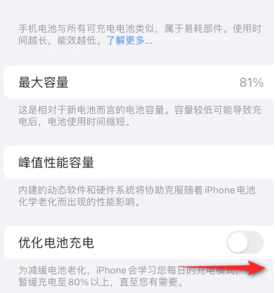 莒南苹果15维修分享iPhone15充电到80%就充不进电了怎么办 