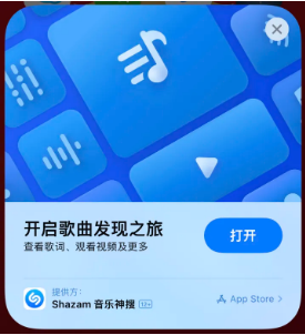 莒南苹果14维修站分享iPhone14音乐识别功能使用方法 