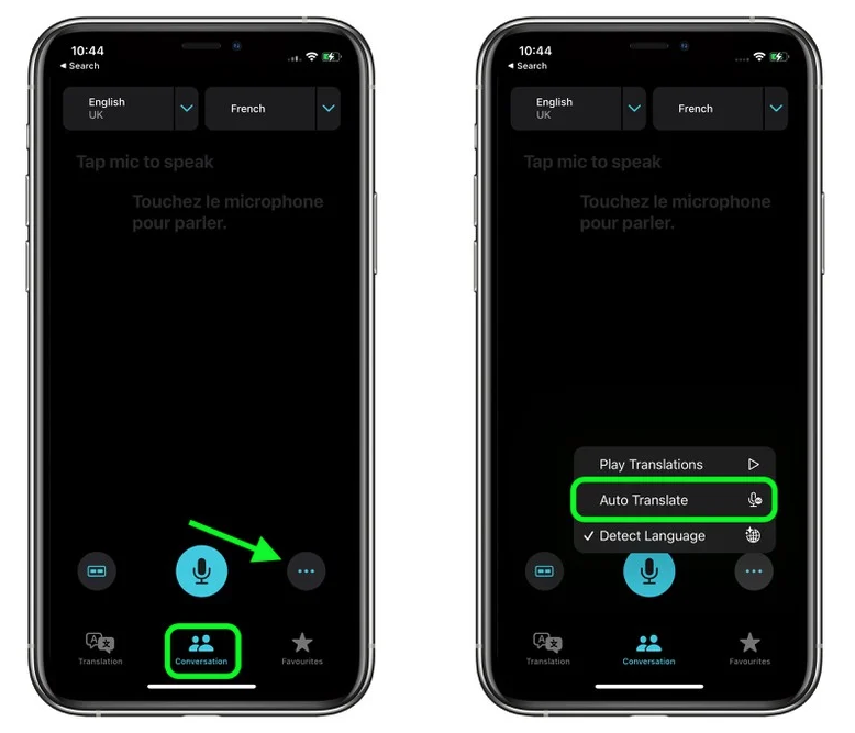 莒南苹果手机维修分享iOS 15 “翻译” App 新改进 