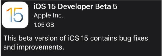 莒南苹果手机维修分享如何升级到iOS15.0 beta5 