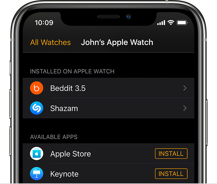 莒南苹果手机维修分享如何在 Apple Watch 上下载应用 